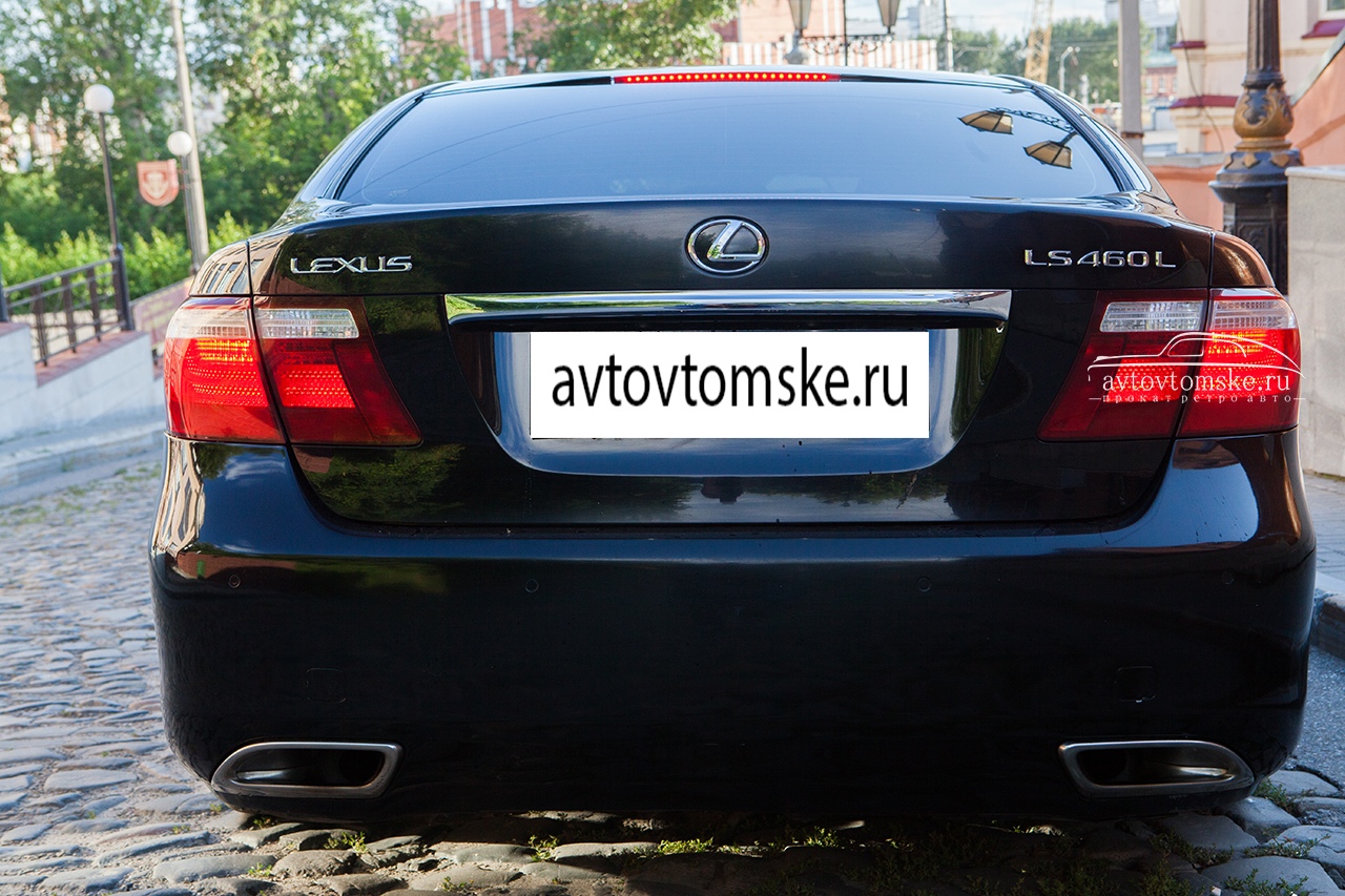 Lexus LS 460  черный Long